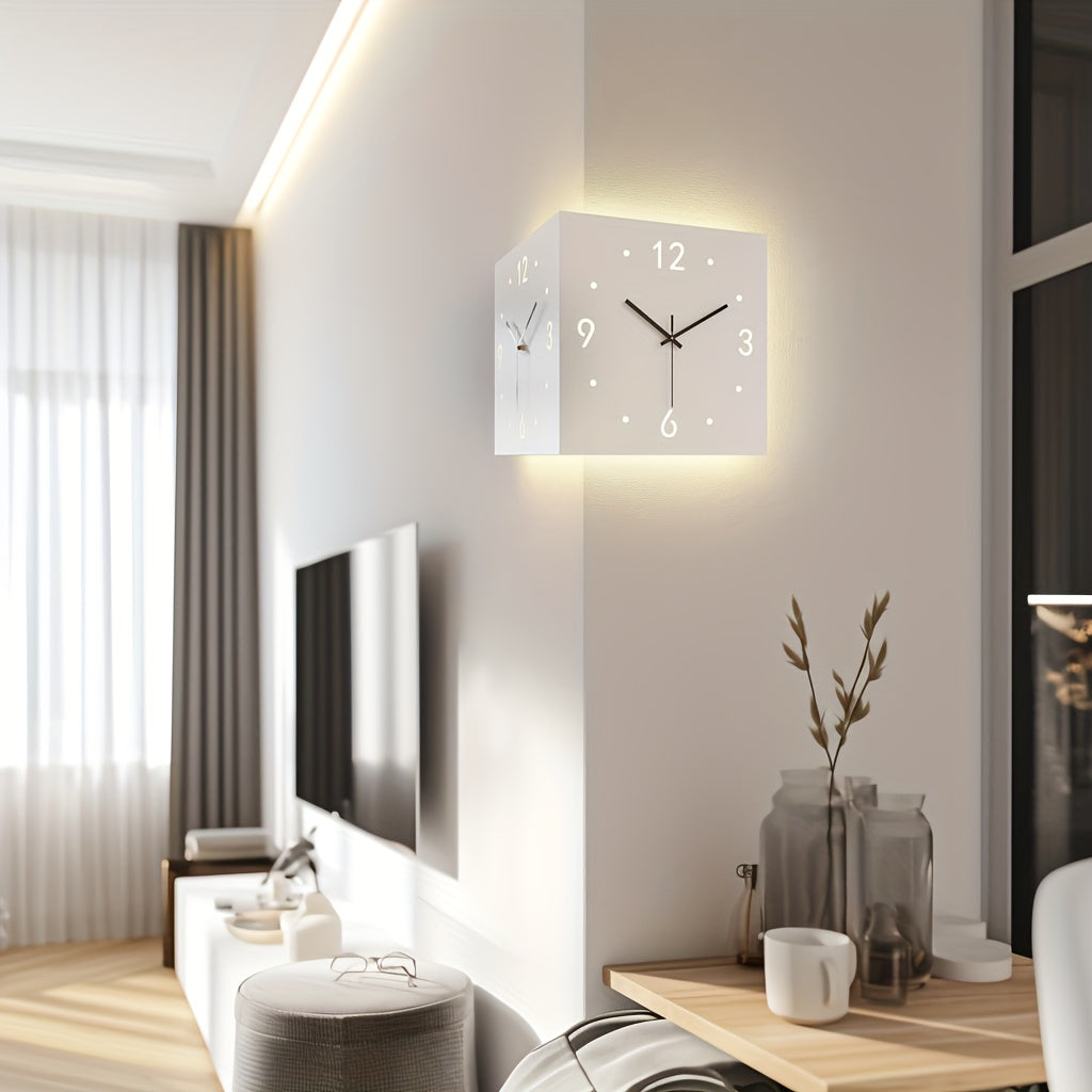 Double Sided Sensor Wall Light, Battery Corner Lamp