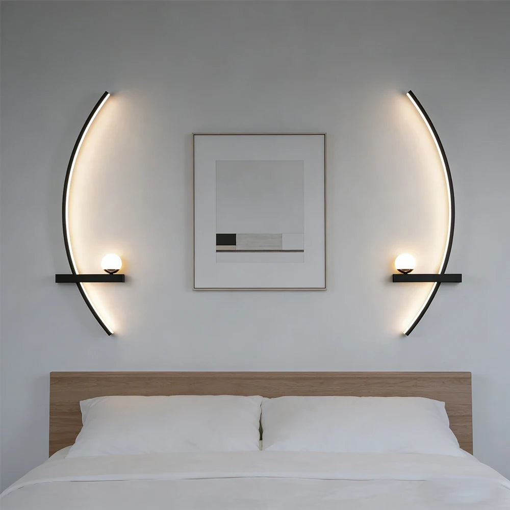 Crescent LED Wall Lamp