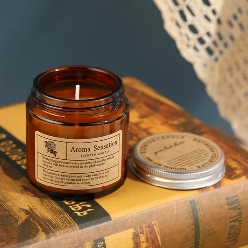 Scented Glass Jar Candle