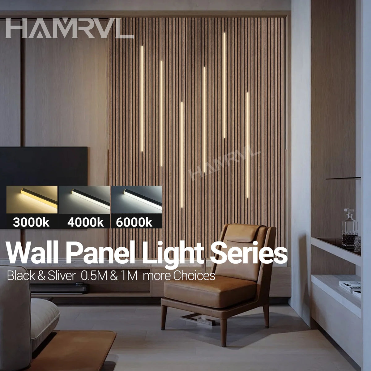 Under Cabinet Light Bar Set, Hand Sweep Sensor Dimmable