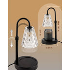 Dimmable Candle Warmer Lamp with Timer