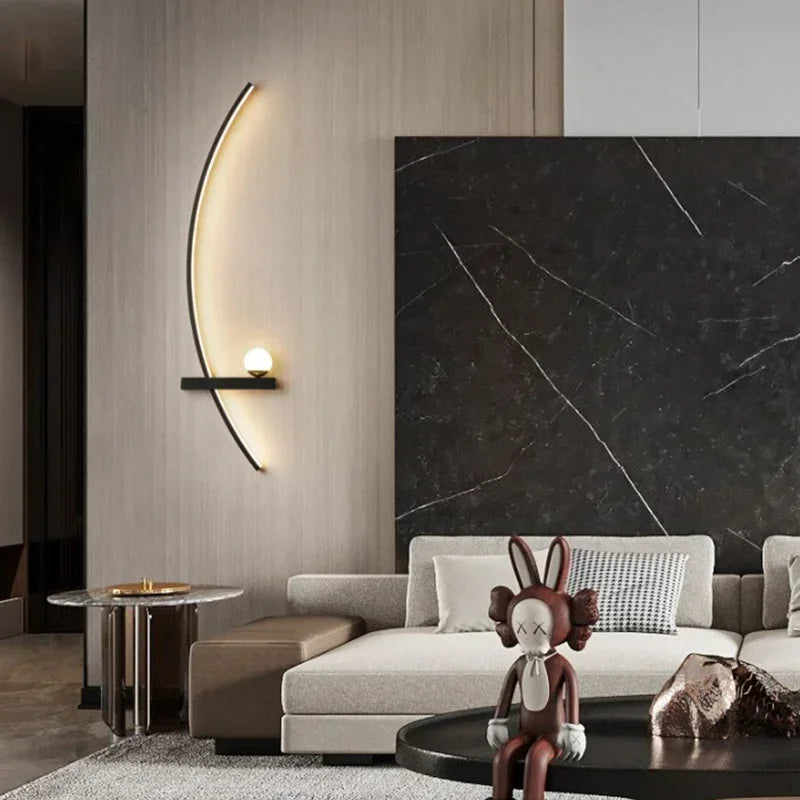 Crescent LED Wall Lamp