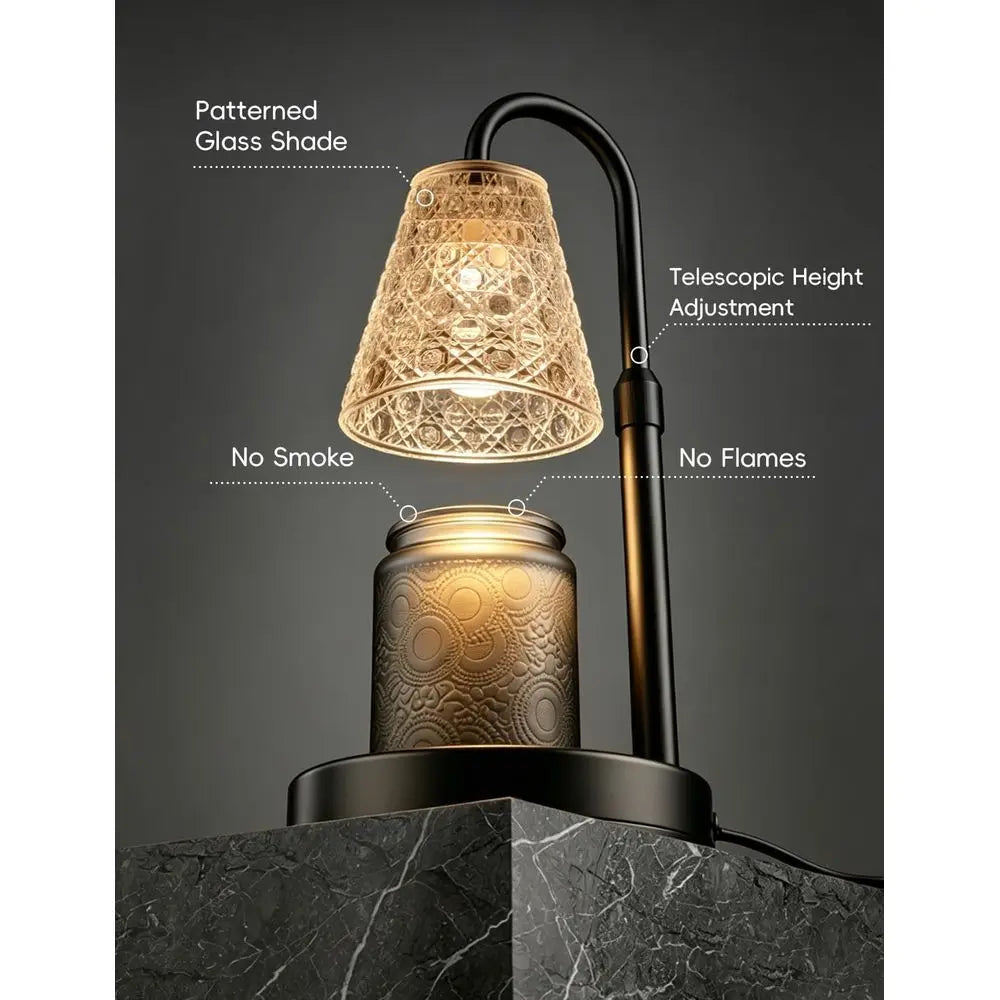 Dimmable Candle Warmer Lamp with Timer