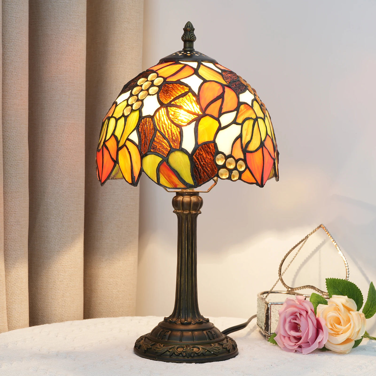 Stained Glass Tiffany Table Lamp