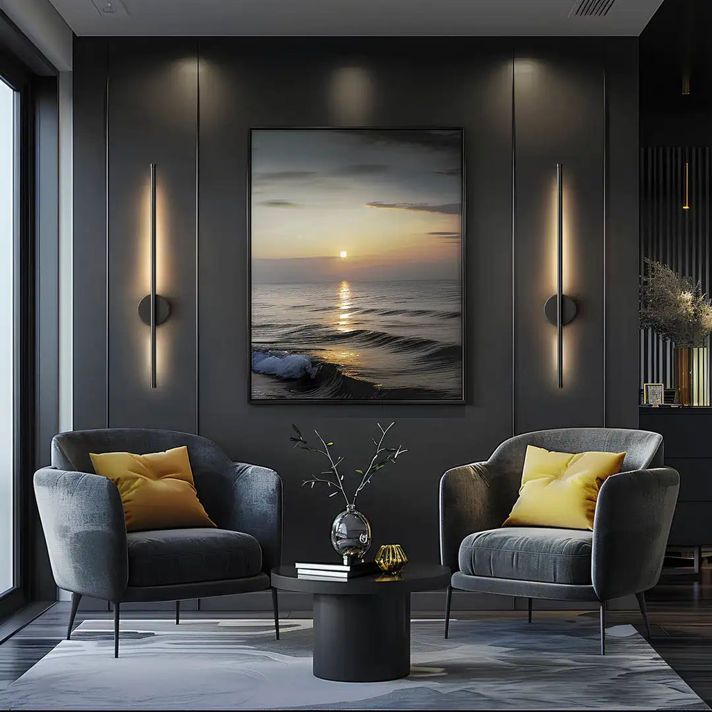 Battery Wall Sconce with Remote, Gold