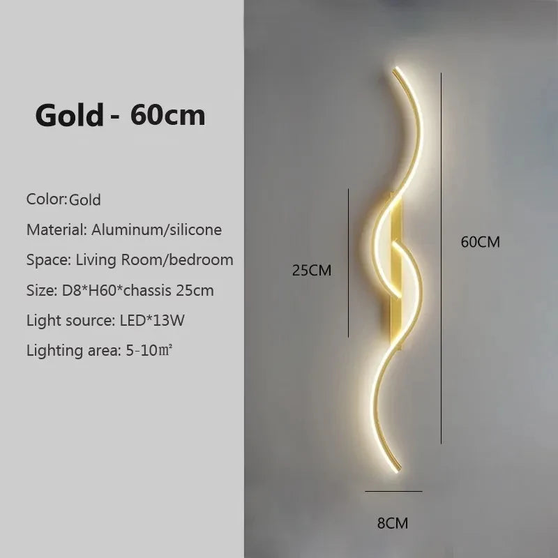 Long Strip LED Wall Sconce