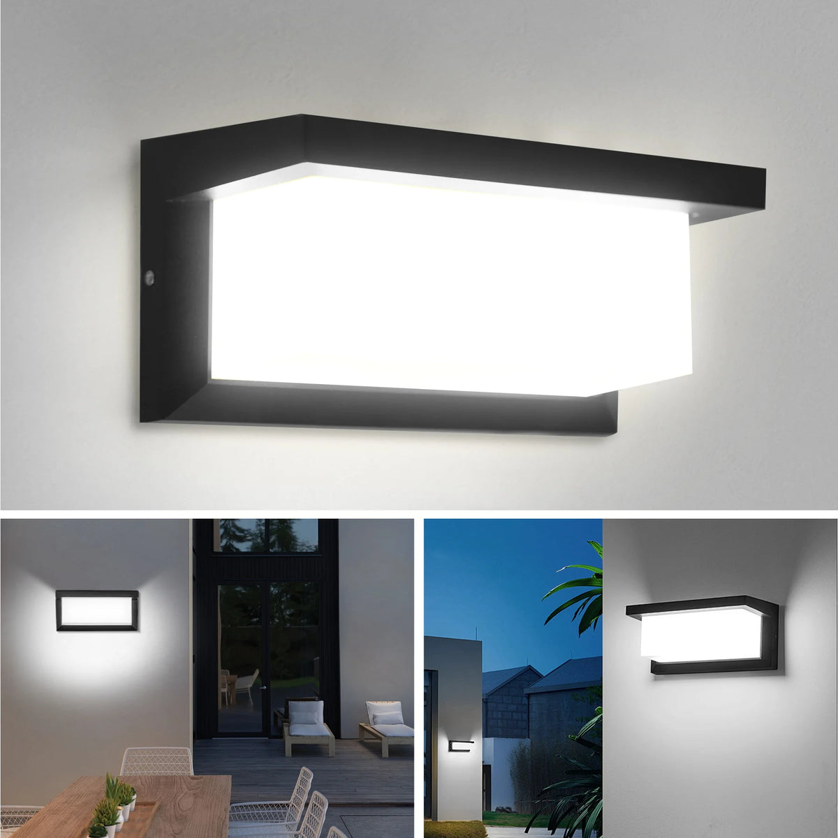 Vintage Rectangle Porch Wall Light