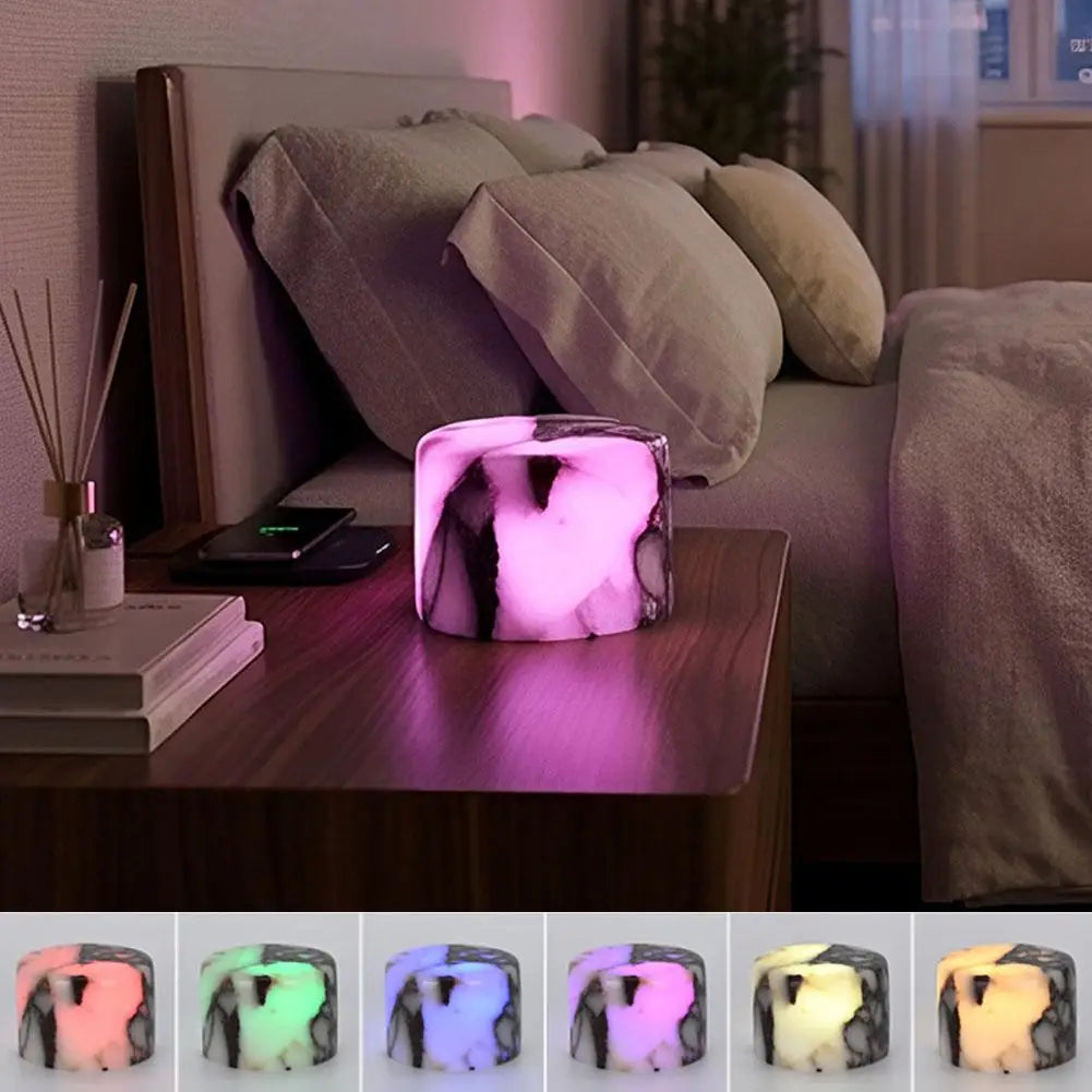 Marble and Onyx Touch Night Light