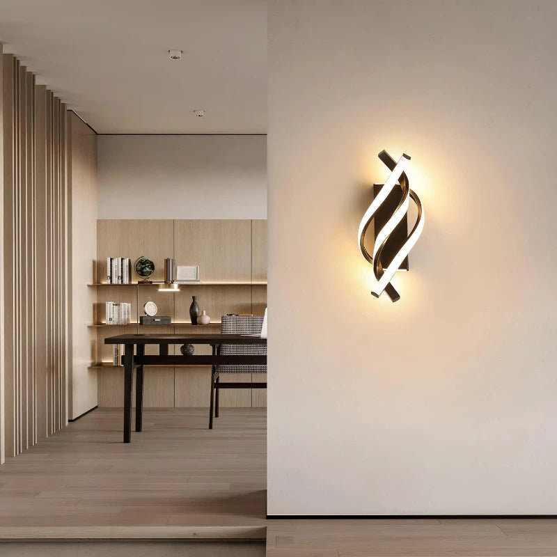 Curved LED Wall Lamp