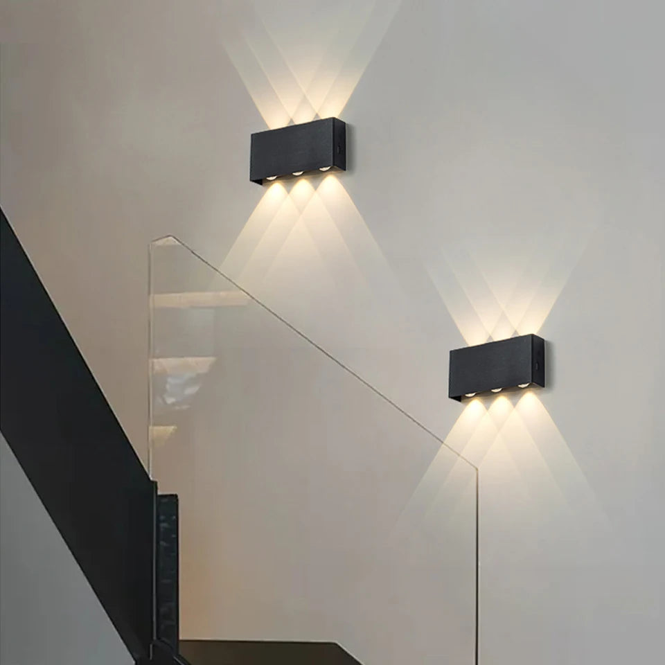 Rechargeable Touch Wall Lamp, Black