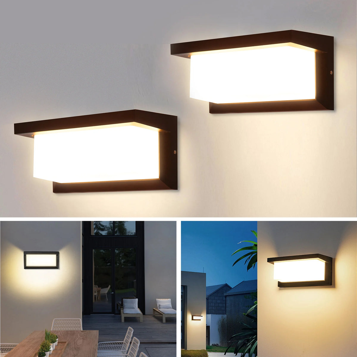 Vintage Rectangle Porch Wall Light
