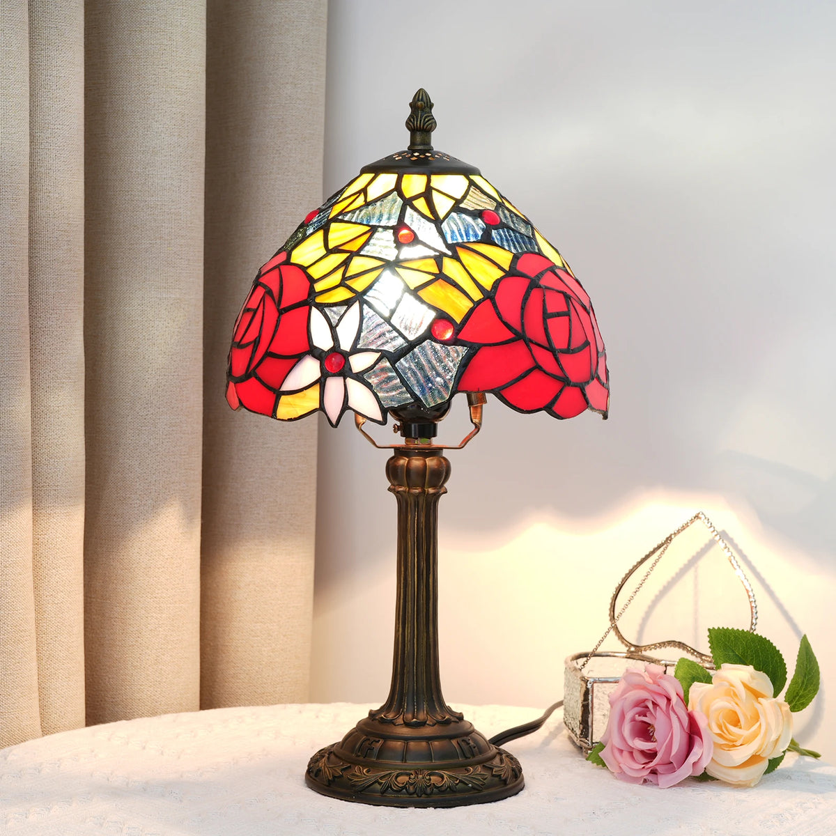 Stained Glass Tiffany Table Lamp