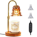 Flower Glass Candle Warmer Lamp