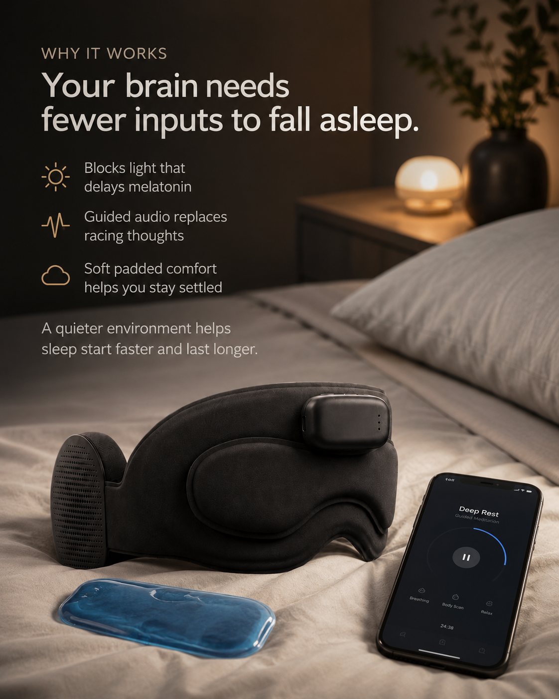 Viego Neural Wind Down Eye Mask