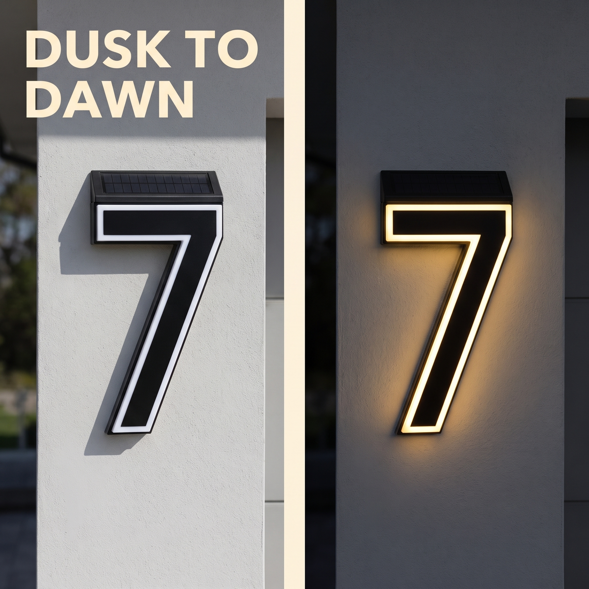 Comes on at dusk and off at dawn by itself