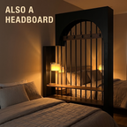 Also works as a headboard