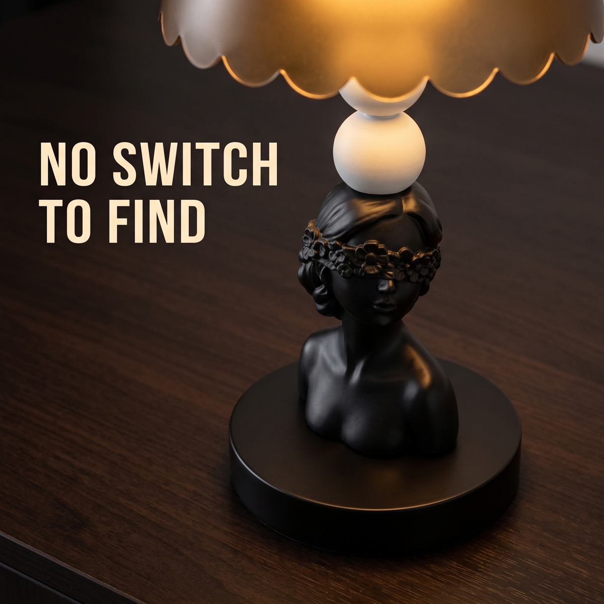 Touch base, no visible switch