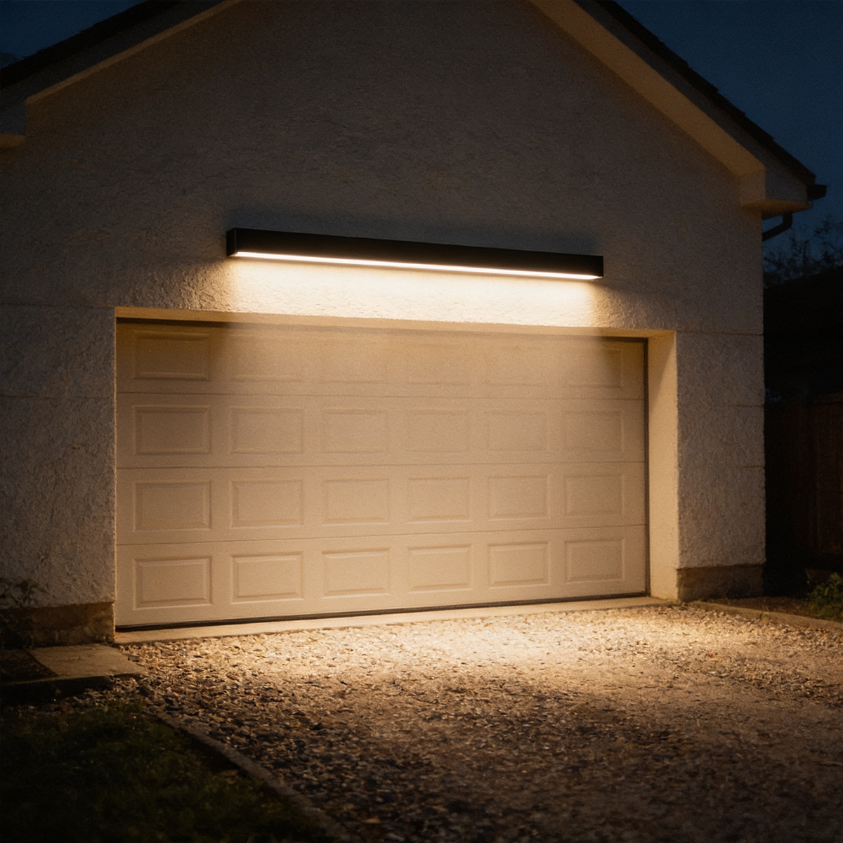 Outdoor Linear Wall Light IP67, Dimmable LED Facade Bar in use