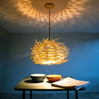 Breakfast nook, hung low