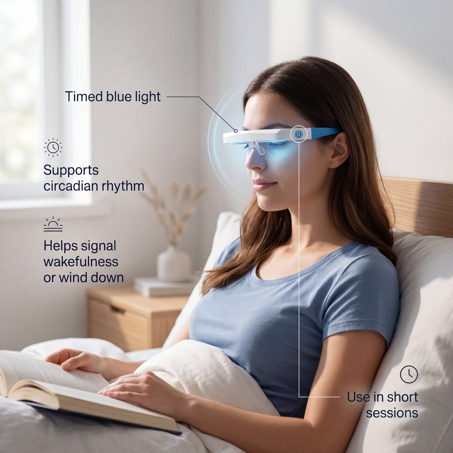 Viego Dawn Light Therapy Glasses